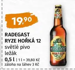 Terno Radegast Ryze Hořká 12 nabídka