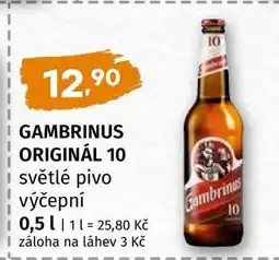 Terno Gambrinus Originál 10 nabídka