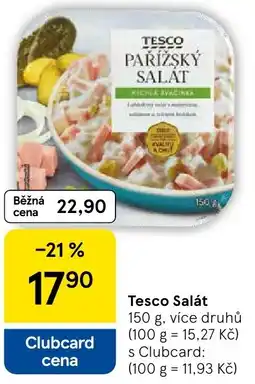 Tesco Tesco Parížský salát nabídka