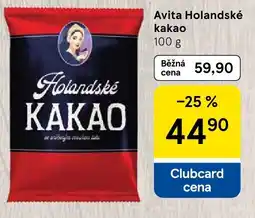 Tesco Avita holandské kakao nabídka