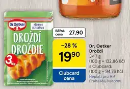 Tesco Dr.Oetker Droždí nabídka