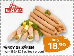 Terno Párky se sýrem nabídka