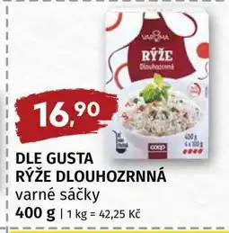 Terno DLE GUSTA RÝŽE DLOUHOZRNNÁ nabídka
