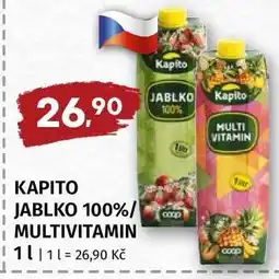 Terno KAPITO JABLKO 100%, MULTIVITAMIN nabídka