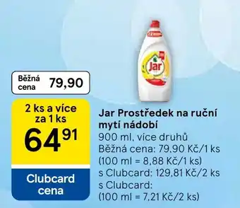 Jar prostředek na ruční mytí nádobí