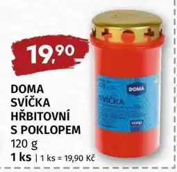 Terno DOMA SVÍČKA HŘBITOVNÍ S POKLOPEM nabídka