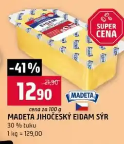 Terno MADETA Jihočeský Eidam sýr nabídka
