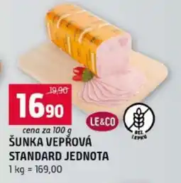 Terno ŠUNKA VEPŘOVÁ STANDARD JEDNOTA nabídka