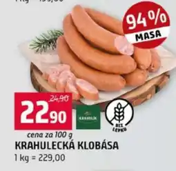 Terno Krahulecká klobása nabídka