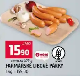 Terno Farmářské libové párky nabídka