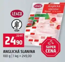 Terno Anglická slanina nabídka