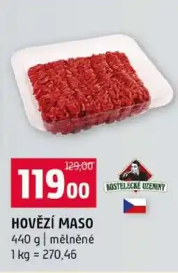 Terno Hovězí maso nabídka