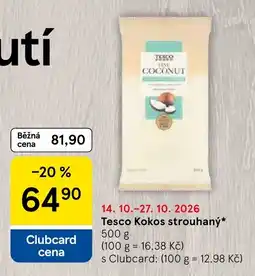 Tesco Tesco Kokos strouhaný nabídka