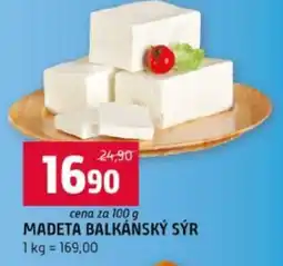 Terno Madeta Balkánský sýr nabídka