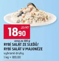 Terno Rybí salát ze sleďů/ Rybí salát v majonéze nabídka