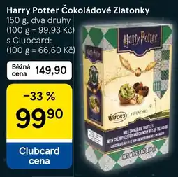Tesco Harry Potter Čokoládové Zlatonky nabídka