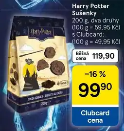 Tesco Harry Potter Sušenky nabídka