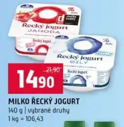 Terno Milko Řecký jogurt nabídka