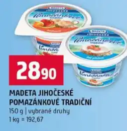 Terno Madeta Jihočeské Pomazánkové tradiční nabídka