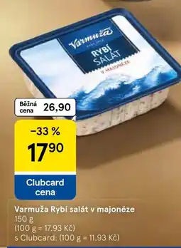 Tesco Varmuža rybí salát v majonéze nabídka