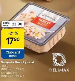 Tesco Varmuža Mexický salát nabídka