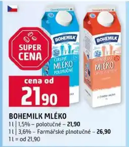 Terno BOHEMILK MLÉKO nabídka