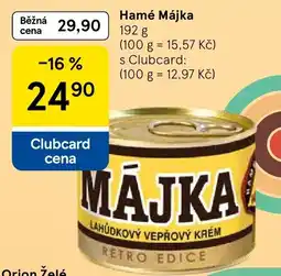 Tesco Májka lahůdkový vepřový krém nabídka
