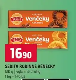 Terno Sedita Rodinné věnečky nabídka
