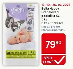 Tesco Bella Happy přebalovací podložka XL nabídka