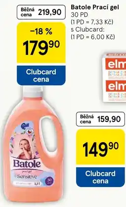 Tesco Batole prací gel nabídka