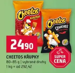 Terno CHEETOS KŘUPKY nabídka