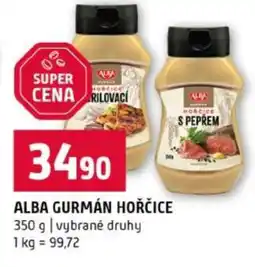 Terno Alba Gurmán hořčice nabídka