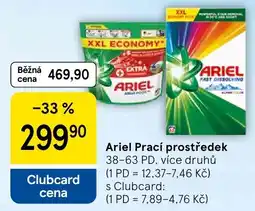Tesco Ariel prací prostředek nabídka