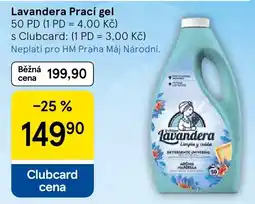 Tesco Lavandera prací gel nabídka
