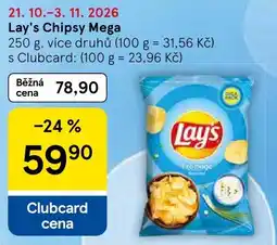 Tesco Lay's Chipsy Mega nabídka