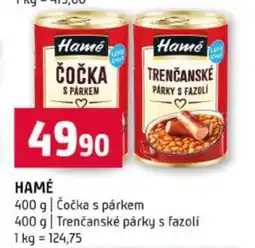 Terno HAMÉ nabídka