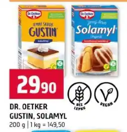 Terno DR. OETKER GUSTIN, SOLAMYL nabídka