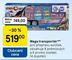 Tesco Metro City Mega transportér nabídka