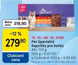 Tesco Pet Specialist kapsičky pro kočky nabídka