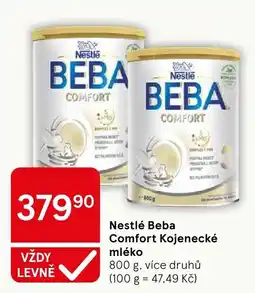 Tesco Nestlé Beba Comfort Kojenecké mléko nabídka