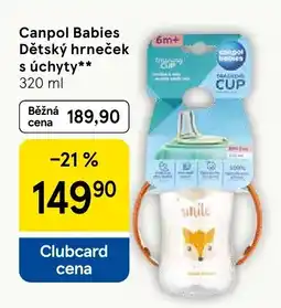 Tesco Canpol Babies Dětský hrneček s úchyty nabídka