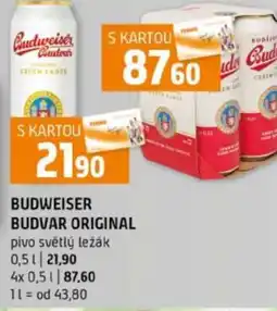 Terno Budweiser Budvar original nabídka
