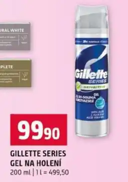 Terno Gillette Series gel na holení nabídka