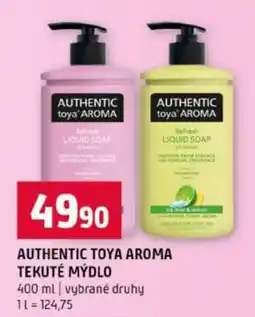 Terno AUTHENTIC TOYA AROMA TEKUTÉ MÝDLO nabídka