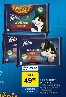 Tesco Felix kapsičky pro kočky nabídka