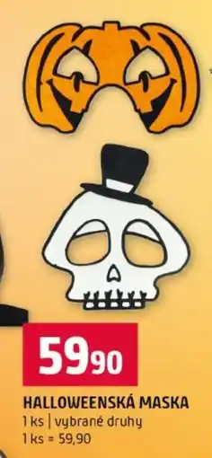 Terno Halloweenská maska nabídka