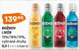 Terno BOŽKOV Likér nabídka