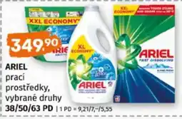 Terno ARIEL prací prostředky, vybrané druhy nabídka