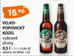 Terno VELKOPOPOVICKÝ Kozel vybrané druhy nabídka