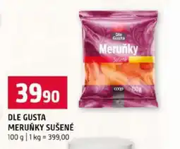Terno DLE GUSTA MERUŇKY SUŠENÉ nabídka